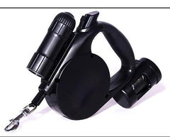 Nightwalk 4.5M Led Light And Waste Bag Dispenser Retractable Dog Leash