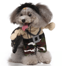 Funny Cosplay Pet Costume Set: Cute Cartoon Dog Outfit For Halloween And Christmas Dress-Up