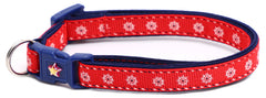 Ships Wheels Breakaway Cat Collar